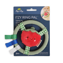 Load image into Gallery viewer, *NEW* Itzy Ring Pal™ - Teething Ring with Plush Character: Taupe Bear