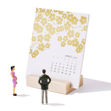 Load image into Gallery viewer, 2027 Special Edition Gold Foil Desk Calendar