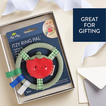 Load image into Gallery viewer, *NEW* Itzy Ring Pal™ - Teething Ring with Plush Character: Taupe Bear