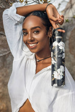 Load image into Gallery viewer, MAGNOLIA Dark Garden 25 oz Insulated Water Bottle : Gift Tube