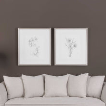 Load image into Gallery viewer, Botanical Sketches Framed Prints, S/2
