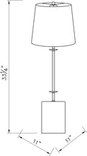 Load image into Gallery viewer, Rigby Buffet Lamp
