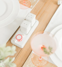 Load image into Gallery viewer, Pinstripes Salt & Pepper Shakers