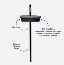 Load image into Gallery viewer, 24 oz Insulated Cold Cup - Latte, Storm, Onyx Houndstooth, Ice Queen & Berry Punch