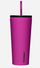 Load image into Gallery viewer, 24 oz Insulated Cold Cup - Latte, Storm, Onyx Houndstooth, Ice Queen & Berry Punch