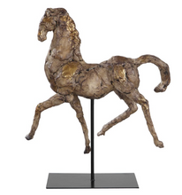 Load image into Gallery viewer, Caballo Dorado Sculpture