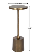Load image into Gallery viewer, Sanaga Drink Table, Gold