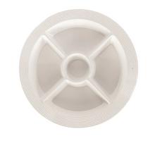 Load image into Gallery viewer, Pinstripes Melamine Divided Dish