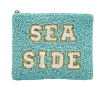 Load image into Gallery viewer, Sea Side Beaded Coin Purse
