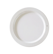 Load image into Gallery viewer, Melamine Pinstripe Round Platter