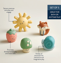 Load image into Gallery viewer, Itzy Bitzy Puppets Bath Toy Set