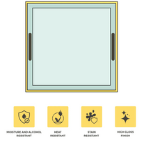 Load image into Gallery viewer, Tulip Blooms Square Serving Tray
