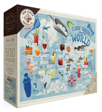 Load image into Gallery viewer, Cocktails of the World Puzzle