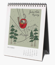 Load image into Gallery viewer, Rifle Paper Co. 2026 Travel Desk Calendar