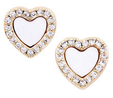 Load image into Gallery viewer, Christmas in Your Heart Stud Earrings & Trinket Tray