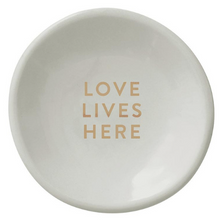 Load image into Gallery viewer, Mistletoe Kiss Stud Earrings & Trinket Tray