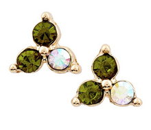 Load image into Gallery viewer, Mistletoe Kiss Stud Earrings & Trinket Tray