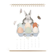 Load image into Gallery viewer, The 2027 Dear Hancock Farmer's Market Bunny Calendar