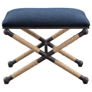 Navy Firth Small Bench