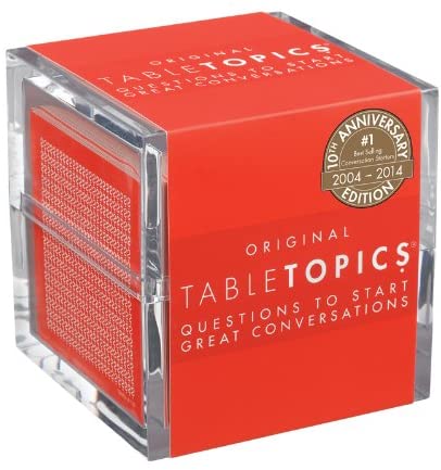 Table Topics Conversation Cubes: Original, Not Your Mothers Dinner Party, Family, Grandparents & Grandkids