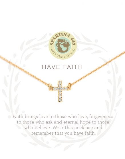 Have Faith Sea La Vie Necklace by Spartina