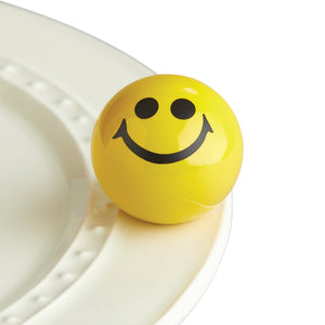 Nora Fleming Minis - Everyday Collection - mason jar, peace sign & smile emoji