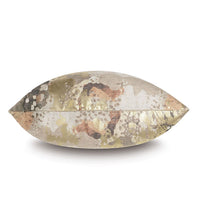 Load image into Gallery viewer, Chalamet Honey Metallic Decorative Pillow
