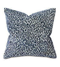 Load image into Gallery viewer, Earl Woven Indigo Decorative Pillow
