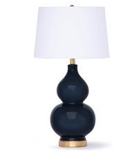 Load image into Gallery viewer, Madison Ceramic Table Lamp - Navy