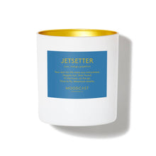 Load image into Gallery viewer, Jetsetter - White/Gold 8oz Coconut Wax Candle