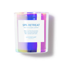 Load image into Gallery viewer, Spa Retreat - Iridescent 8oz Coconut Wax Candle
