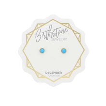 Load image into Gallery viewer, Birthstone Stud Earrings - January through December
