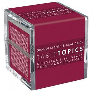 Table Topics Conversation Cubes: Original, Not Your Mothers Dinner Party, Family, Grandparents & Grandkids