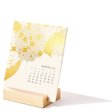 Load image into Gallery viewer, 2027 Special Edition Gold Foil Desk Calendar
