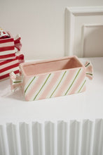 Load image into Gallery viewer, Pink Stripe Bonbon Planter
