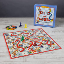 Load image into Gallery viewer, Chutes and Ladders Game Nostalgia Tin
