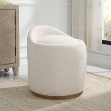 Load image into Gallery viewer, Swirl Swivel Ottoman
