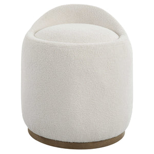 Swirl Swivel Ottoman