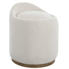 Load image into Gallery viewer, Swirl Swivel Ottoman
