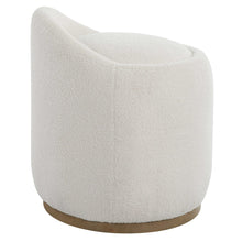 Load image into Gallery viewer, Swirl Swivel Ottoman
