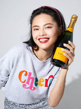Load image into Gallery viewer, CHEERS SWEATSHIRT, GREY: Extra-large
