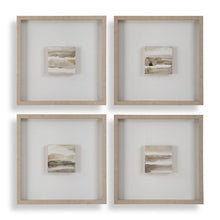 Load image into Gallery viewer, Studying Sepia Hand Painted Canvases, S/4
