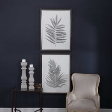 Load image into Gallery viewer, Silver Ferns Framed Prints - Set of 2
