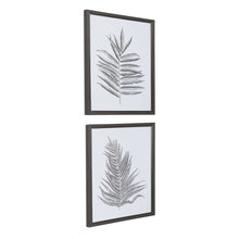 Load image into Gallery viewer, Silver Ferns Framed Prints - Set of 2
