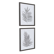 Load image into Gallery viewer, Silver Ferns Framed Prints - Set of 2
