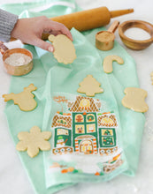 Load image into Gallery viewer, Gingerbread House Kitchen Towel
