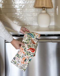Woodland Animals Kitchen Towel