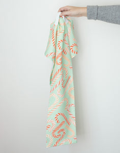 Candy Cane Kitchen Towel