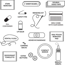 Load image into Gallery viewer, Puffer Minimergency Kit: Ivory
