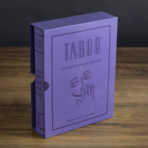 Taboo Vintage Bookshelf Edition Game